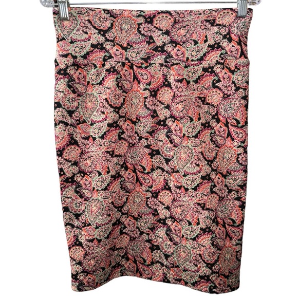 LuLaRoe Dresses & Skirts - LULAROE Pencil Skirt Women's Size Small Paisley